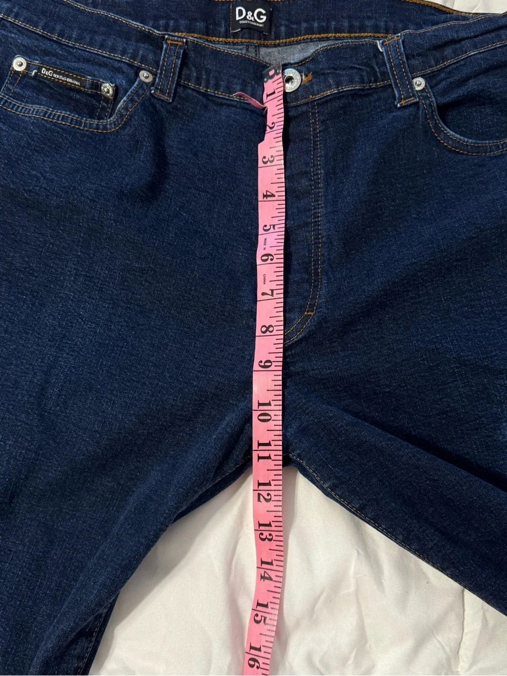 Vintage D&G Dark Wash Bootcut Jeans Men’s 34